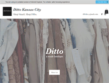 Tablet Screenshot of dittokansascity.com